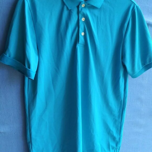 Chaps Golf Mens Size Small S Blue Polo - Picture 4 of 5